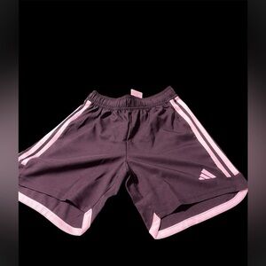 Adidas Kids Athletic Shorts in Black and white